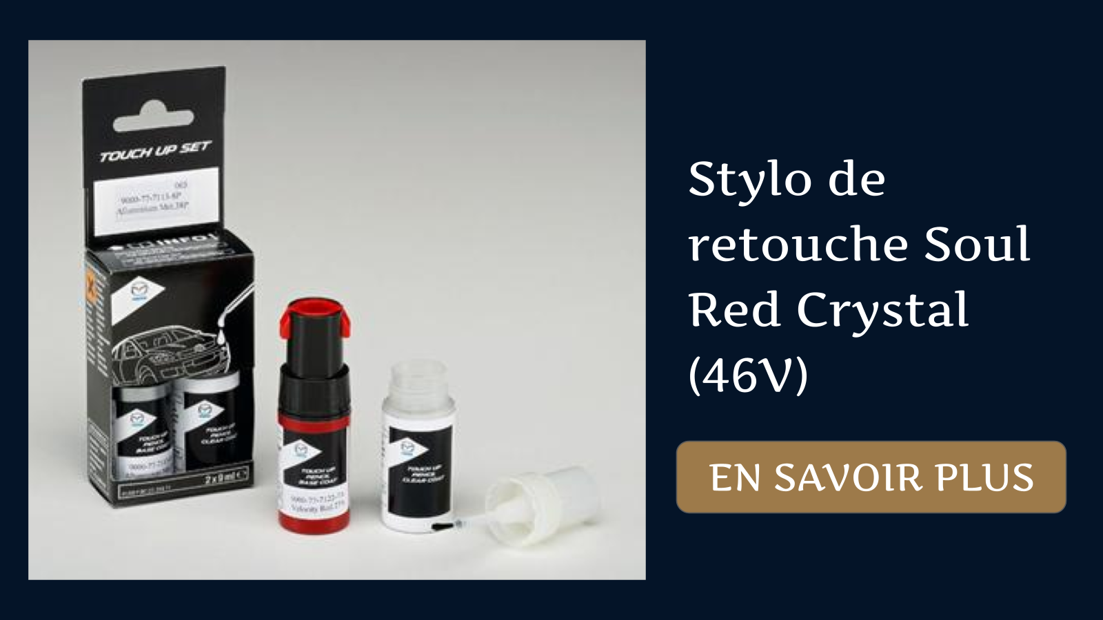 accessoires-Stylo de retouche Soul Red Metallic